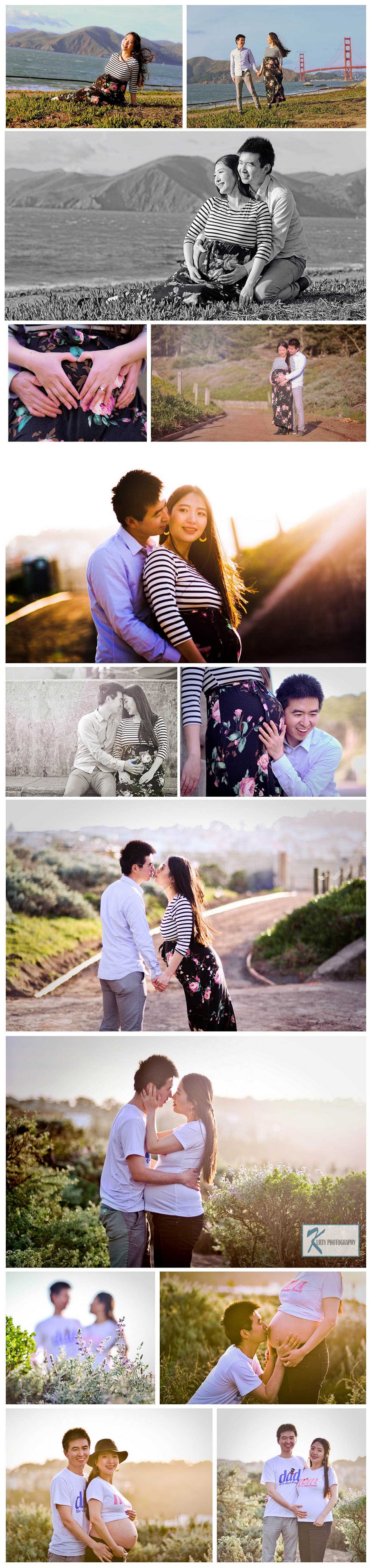 Maternity Portraits Baker Beach Maternity Portraits